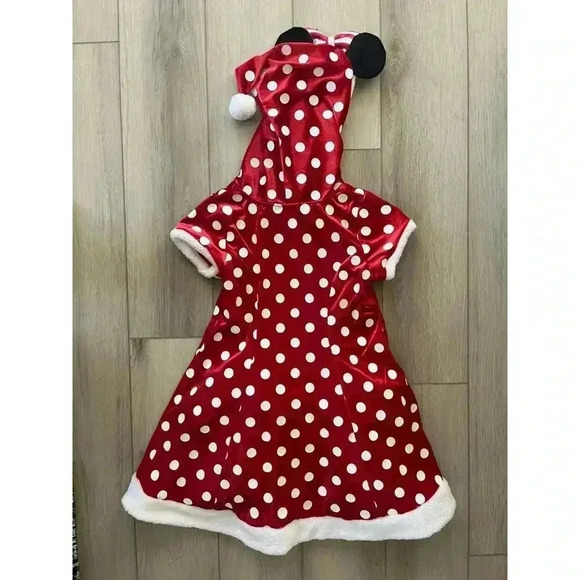 Disney Minnie Mouse Holiday Dress Girls‎ Size XL (11/12) - Picture 2 of 7
